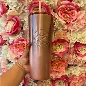 Rose Gold Ombre Glitter Holiday 2019